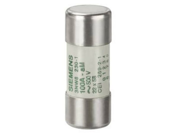 Siemens 3NW82241 Sylinterisikringsindsats 80 A 500 V 10 stk 10 stk