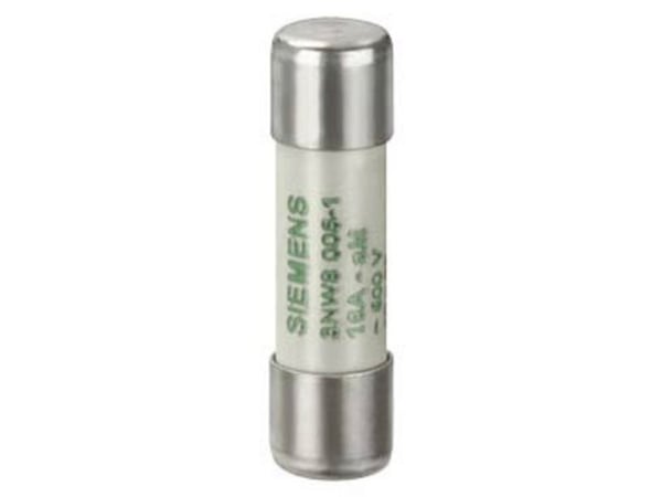 Siemens 3NW80001 Cylindersikringsindsats 0,5 A 500 V 10 stk 10 stk