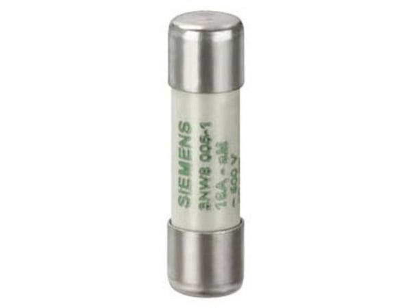 Siemens 3NW80021 Zylindersicherungseinsatz 2 A 500 V 10 St., 38 mm, 1 cm, 53 mm, 80 mm, 13 mm, 7 g