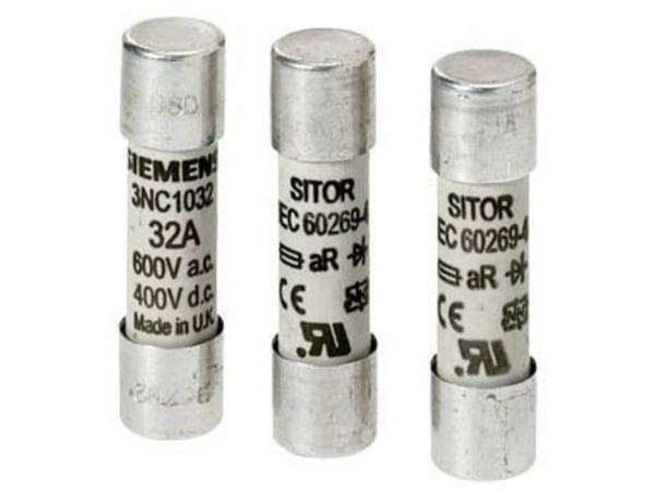 Siemens säkringsinsats SITOR cylindrisk 14 x 51 mm 40A gR 690VAC / 440VDC 3NC1440-0MK