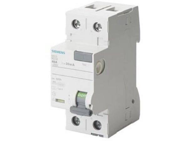 Siemens 5SV33146KK13 FI säkerhetsbrytare 40 A 0,03 A 125 V