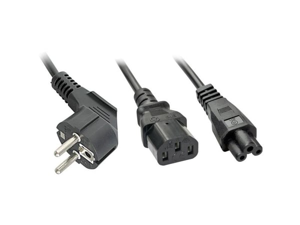 Lindy 30047, C13 coupler, C5 coupler