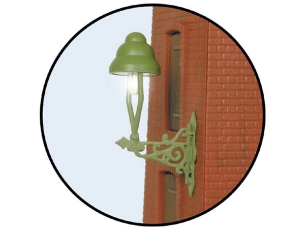 Viessmann Modelltechnik H0 vegglampe enkel ferdig modell 6013 1 stk