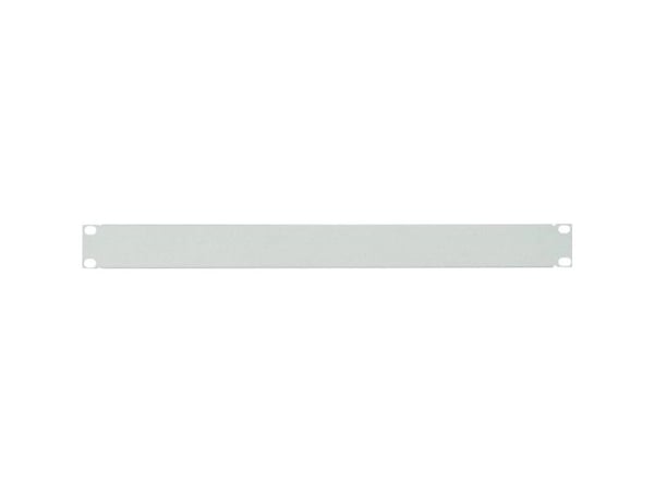 Intellinet 19" tyhjä paneeli, 1U, harmaa - Tomt panel - grå, RAL 7035 - 1U - 19"