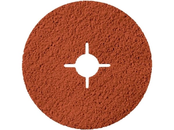 Metabo 626160000, Slipeskive, Rustfritt stål, Stål, Keramisk fiber, 13300 o/min, Brun, Rund