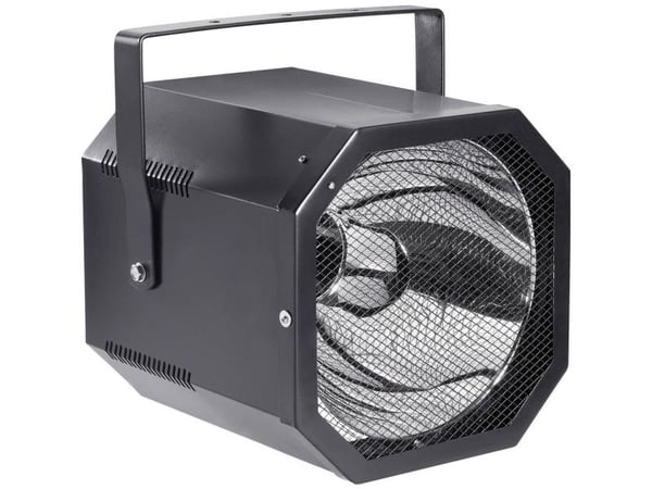 Eurolite Black Gun UV-spot, Sort, 230 V, 50 Hz, 9 kg, 355 x 355 x 305 mm