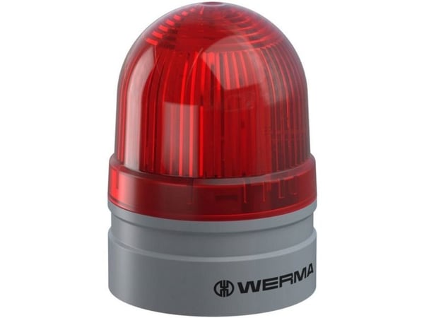 Werma Signaltechnik Merkkilamppu Mini TwinFLASH 115-230VAC RD 260.120.60 Punainen 230 V/AC