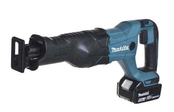 Batteridrevet stikksag Makita DJR186RTE; 18 V; 2x5,0 Ah