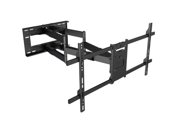 myWall H 27-2 X, 106,7 cm (42"), 2,03 m (80"), 100 x 100 mm, 800 x 400 mm, 10 - 5°, Sort