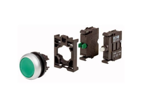 Eaton M22-DL-G-K10LED-BVP Valaistu painike eturengas muovi 1 kpl (110930)