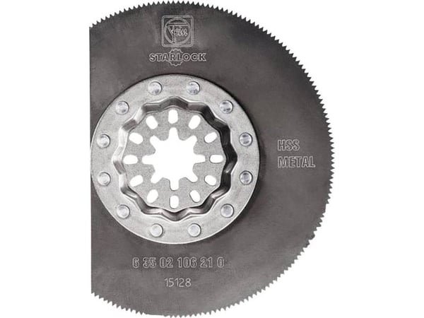 FEIN 63502106230, Sagblad, Metall, Ikke-jernholdig metall, Putty, Tre, Høy-Hastighets Stål (HHS), 8,5 cm, 5 stykker