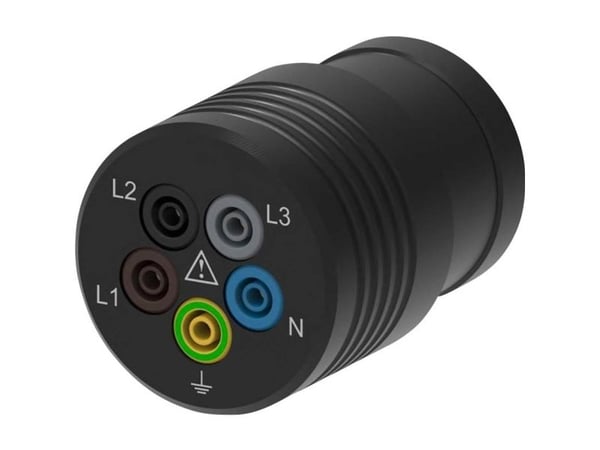 Schützinger SA 8696 Mittaussovitin CEE-pistoke - 4 mm pistorasia Musta