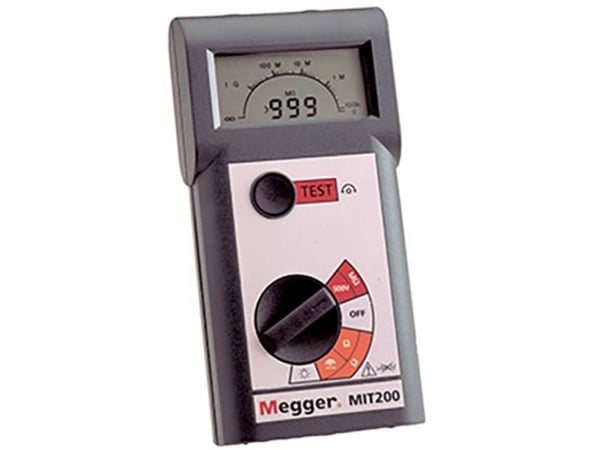 Megger MIT200-EN Eristysmittari 1000 MΩ