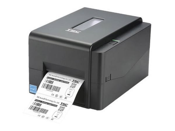 TSC TE210, Direkte Termisk & Termisk overføring, 300 x 300 DPI, 127 mm/sek, Koblet med ledninger (ikke trådløs), Sort