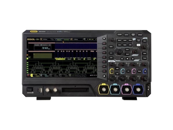 Rigol MSO5204 Digitalt-oscilloskop 200 MHz 8 GSa/s 100 Mpts 8 Bit 1 stk