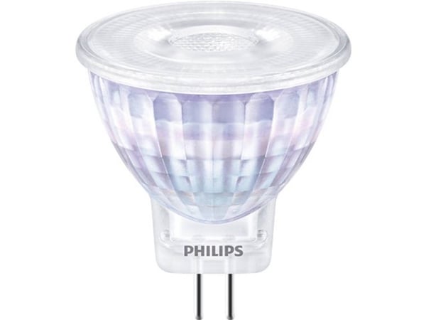 Philips - Spotlight - LED lyspære - GU4 - 2,3 W (20 W ekvivalent) - Klasse A++ - Varmhvitt lys - 2700 K