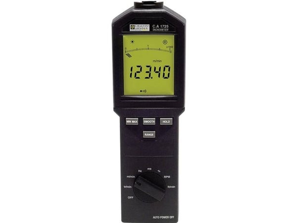 Chauvin Arnoux CA 1725, Digitalt, Håndholdt multimeter, Plast, Svart, Batteri