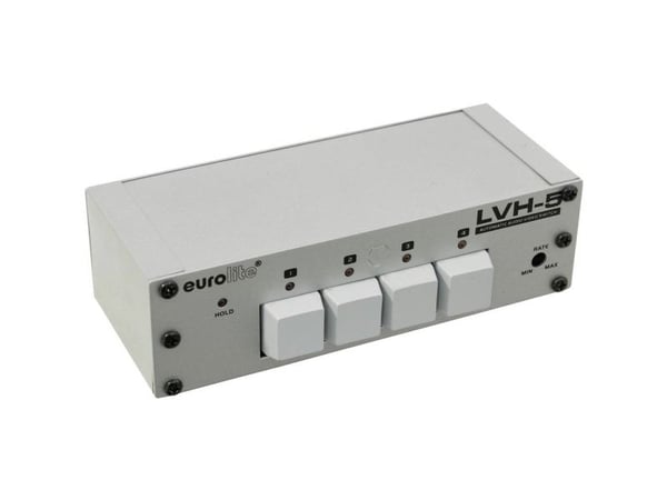 Eurolite LVH-5 BNC-kytkin LED-näyttö, metallikotelo (81013205)