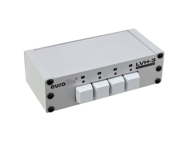 Eurolite LVH-3 komposiittikytkin LED-näyttö, metallikotelo (81013203)