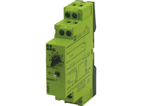 tele OVP1 24 V/AC/DC 0 - 10 V Kytkentärele 24 V/DC, 24 V/AC 1 kpl