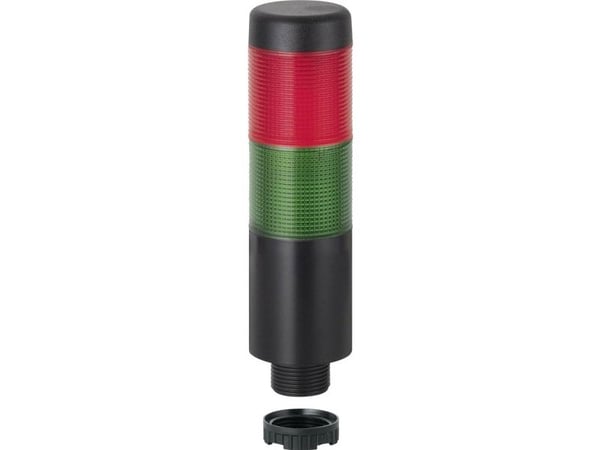Werma Kompakt 37, Vihreä, Punainen, 50000 h, Polykarbonaatti (PC), -20 - 50 °C, IP65, 24 V