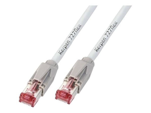 EFB Elektronik 5.0m Cat6a S/FTP, 5 m, Cat6a, S/FTP (S-STP), RJ-45, RJ-45, Grå