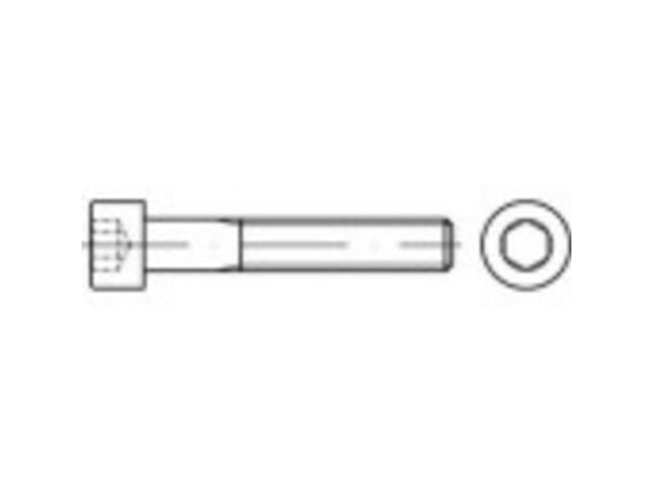 TOOLCRAFT TO-5423373 sylinderskrue M3 5 mm innvendig sekskant 100 stk