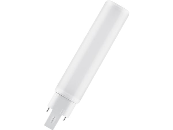 OSRAM DULUX D/E HF & AC Mains - LED-glödlampa - form: tubulär - glaserad finish - G24q-3 - 10 W (motsvarande 26 W) - klass E - svalt vitt ljus - 40...