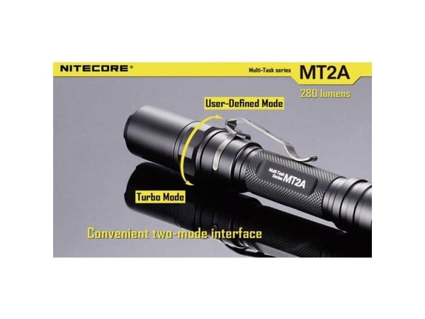 NITECORE MT2A - Ficklampa - LED - vitt ljus