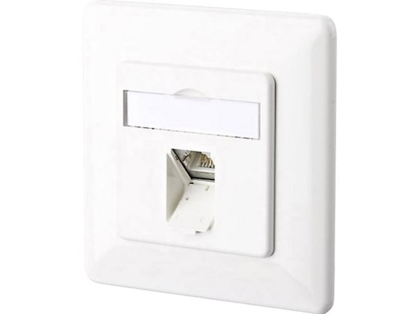 METZ CONNECT 1307371002-I, RJ-45, valkoinen, 80,5 mm, 39,5 mm, 80,5 mm, 80,5 mm