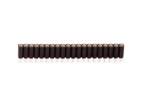 TRU COMPONENTS stiftlist (precision), antal rader: 1, poler per rad: 36, 1580929 (1 st)