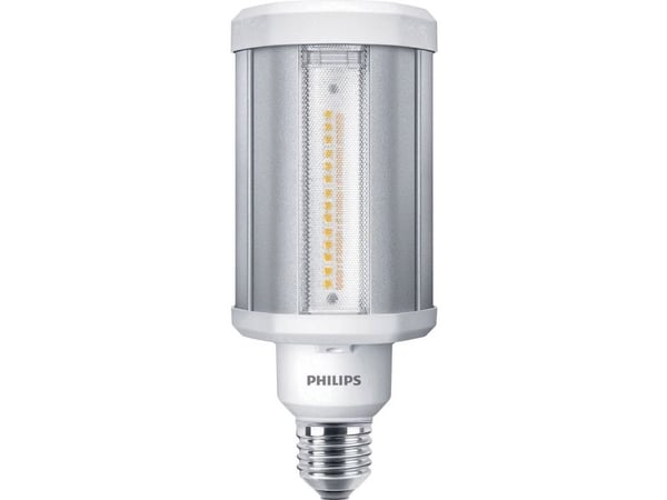 Philips TrueForce Urban LED HPL - LED-lyspære - klar finish - E27 - 21 W (ekvivalent 80 W) - klasse D - kjølilg hvitt lys - 4000 K