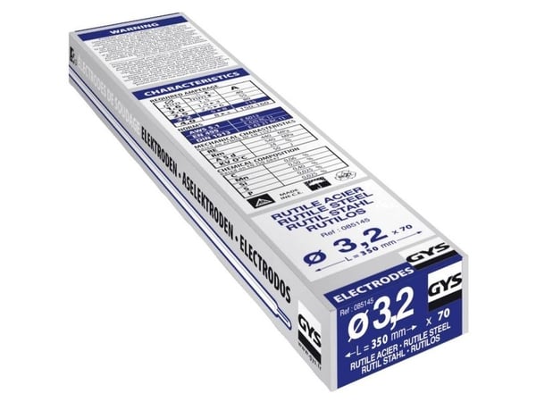 GYS sveis Elektroder 70 stk. (Ø x L) 3,2 mm x 350 mm 115 A (max.)
