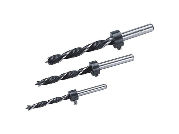 wolfcraft GmbH 2730000, Twist Betongbor, Høyrehåndsrotasjon, Sponplate, Fibre board, Kryssfiner, Tre, Chromium-Vanadium Steel (Cr-V), Plastpose med...