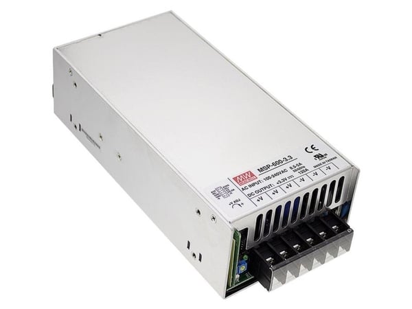 MEAN WELL MSP-600-15, 90 - 264 V, 600 W, 15 V, 43 A, RoHS, 105 mm