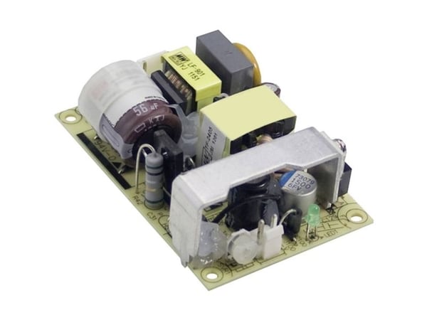 MEAN WELL EPS-25-7.5, 90 - 264 V, 25 W, RoHS, 50,8 mm, 76,2 mm, 24 mm