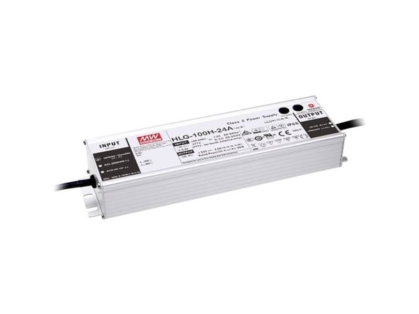 MEAN WELL HLG-100H-36B LED-drivare LED-transformator konstant spänning, konstant ström 95 W 2,65 A 18 - 36 V/DC kan dimras PFC-kopplingskrets
