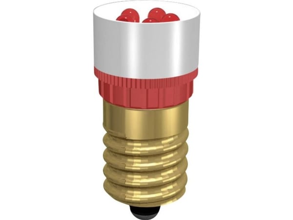 Signal Construct LED-merkkivalo E14 Rød 230 V/DC, 230 V/AC MCPE145308