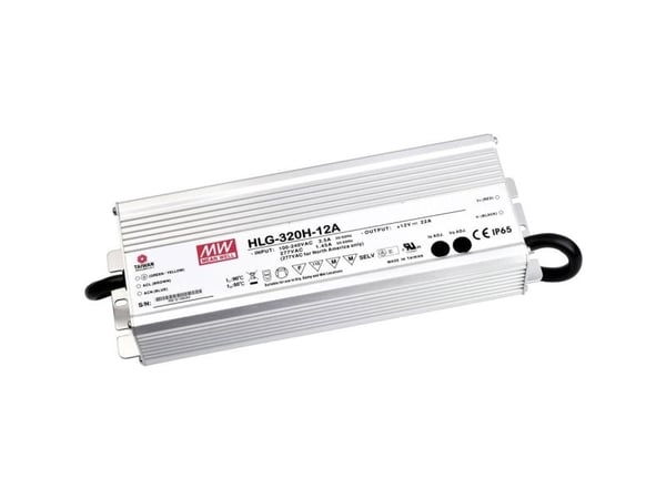 MEAN WELL HLG-320H-30A, 320 W, IP20, 90 - 305 V, 30 V, 90 mm, 252 mm