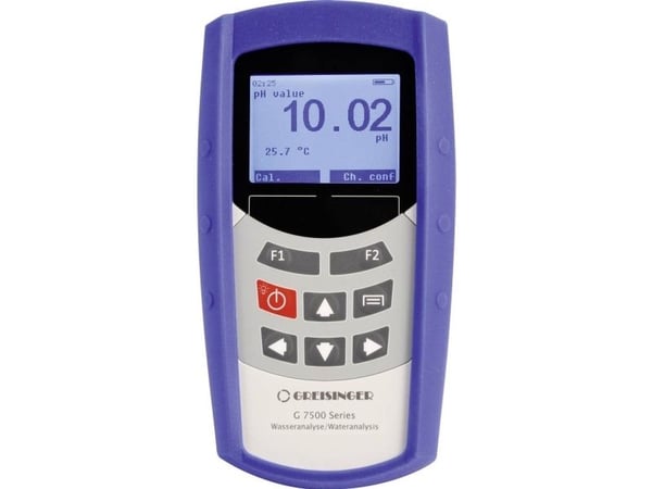 Greisinger G7500 kombimåleinstrument pH-verdi, Redoks (ORP), temperatur, oksygenmetning, oksygenkonsentrasjon, ledningsevne