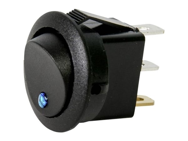 HP biltilbehør 28631 bilvippebryter 12 V 10 A 1 x Off/On klikk 1 stk