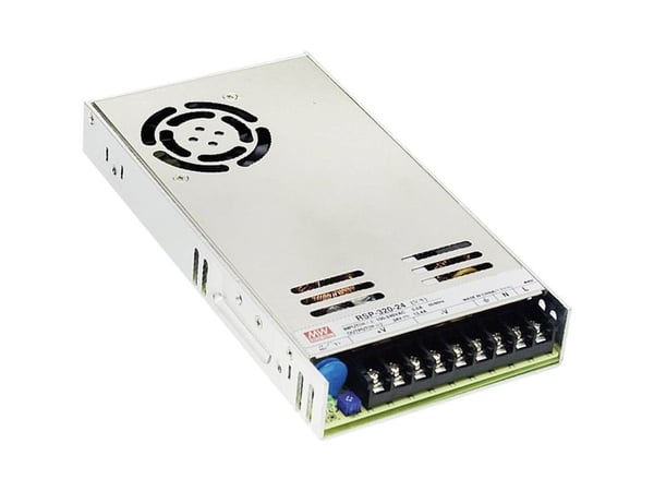 MEAN WELL RSP-320-27, 321,3 W, 88 - 264 V, 47 - 63 Hz, Aktiv, 8 ms, 89%