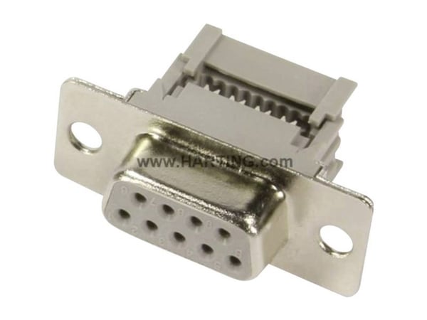 Harting 09 66 418 6500, D-Sub 15-pin M, Metallisk, Honkoppling, Glasfiber, Stål, Termoplastpolyester (PBT), Koppar, 1000 V