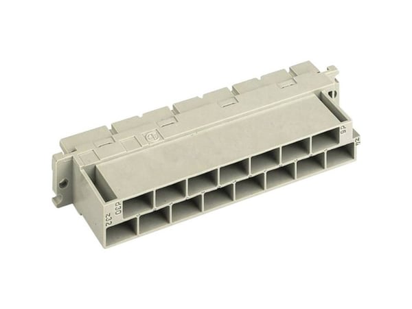 Harting 09062152871 multistikfatning samlet poltall 15, 2 rader, 1 stk