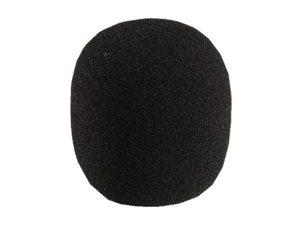 Monacor WS-60, DM-2500, Svart, Skum, 6 cm, 7 cm