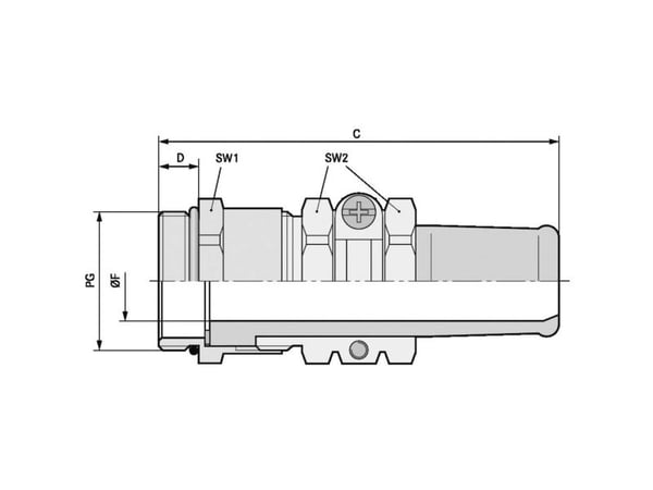 Lapp 52001050, Metallinen, Messing, 25 stk, PG13, IP65, -20 - 80 °C, -20 - 80 °C