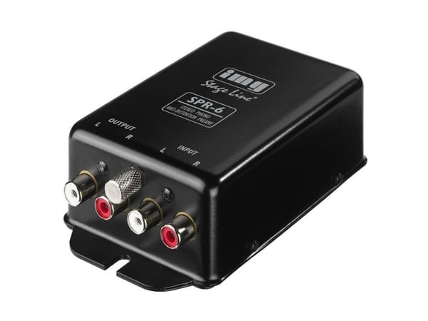 IMG Stage Line SPR-6, Musta, 450 mV, 50 dB, 20 - 20000 Hz, 100000 O, 67 mm