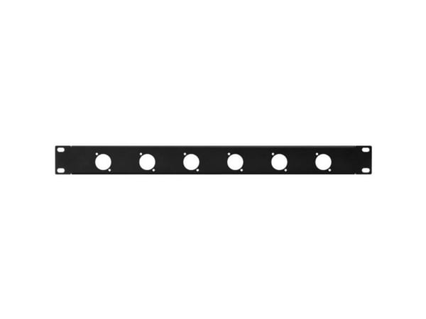 Monacor RCP-8731U, Svart, 1U, 482 mm, 44,2 mm