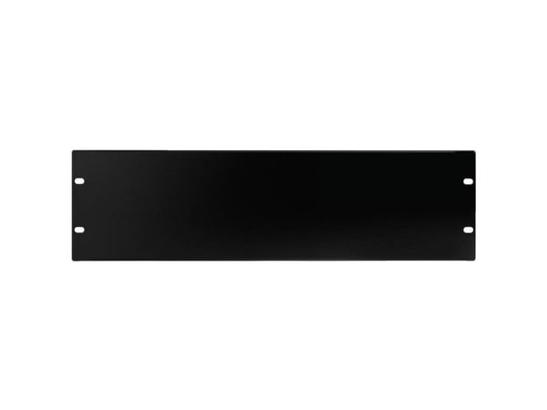 Monacor RCP-8703U, Sort, Stål, 3U, 48,3 cm (19"), 483 mm, 132,5 mm