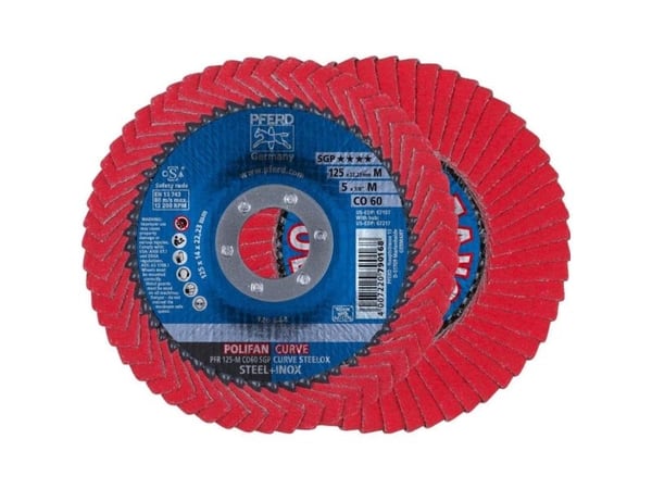 PFERD PFR125 CO60 SGP-CURVE M Slibeskive - 1 stk.